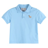 Blue Puppy Golf Polo Shirt
