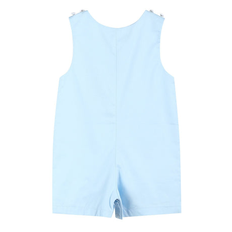 Blue Whale Applique Shortalls