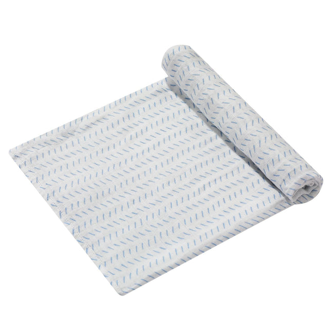 Blue Dash Swaddle - HoneyBug 