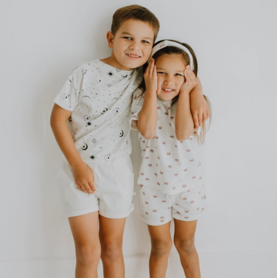 Boxy Toddler Tee | crab - HoneyBug 
