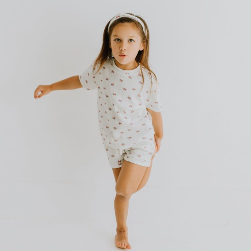 Boxy Toddler Tee | crab - HoneyBug 