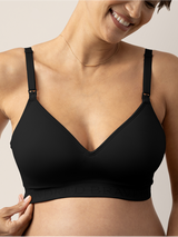 Signature Sublime® Contour Nursing & Maternity Bra | Black - HoneyBug 