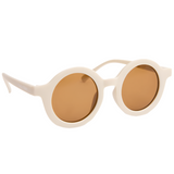 Recycled Plastic Sunglasses - Buttercream - HoneyBug 