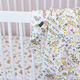 Butterfly + Flutterby Oh So Soft Snuggle Blanket - HoneyBug 