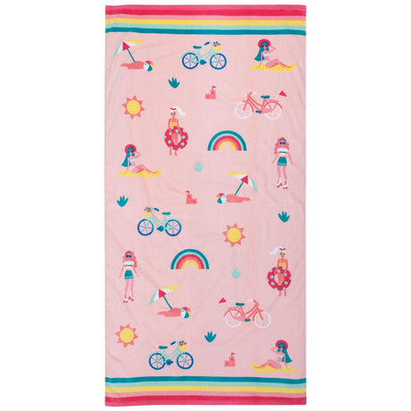 Beach and Bath Towel - Beach Day - HoneyBug 