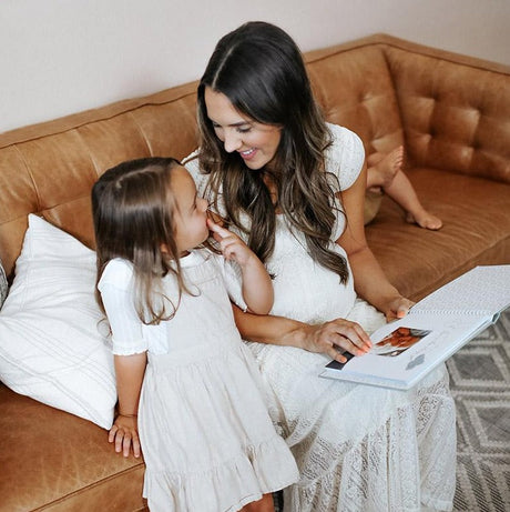 Celestial Skies Luxury Memory Baby Book - HoneyBug 