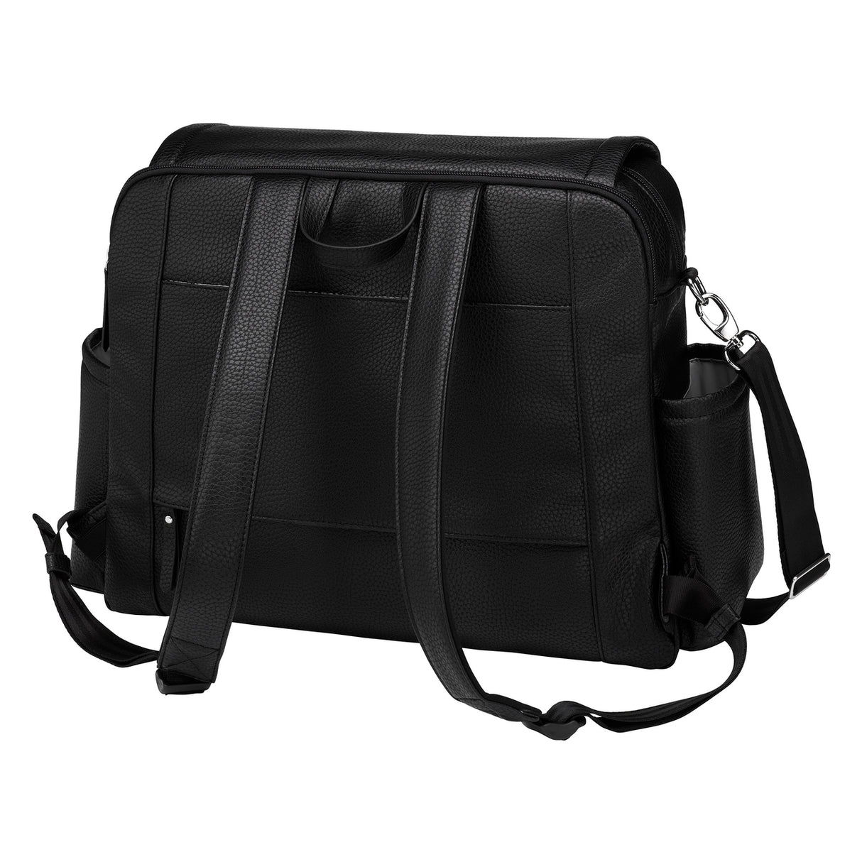 Boxy Backpack Deluxe -Ebony - HoneyBug 