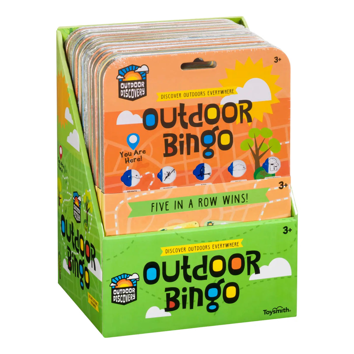 Outdoor Bingo 4-Pack-Travel or Yard Game - HoneyBug 