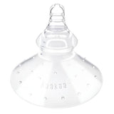 Haakaa Silicone Breastfeeding Nipple Shield, Round Shape 1 pk - HoneyBug 
