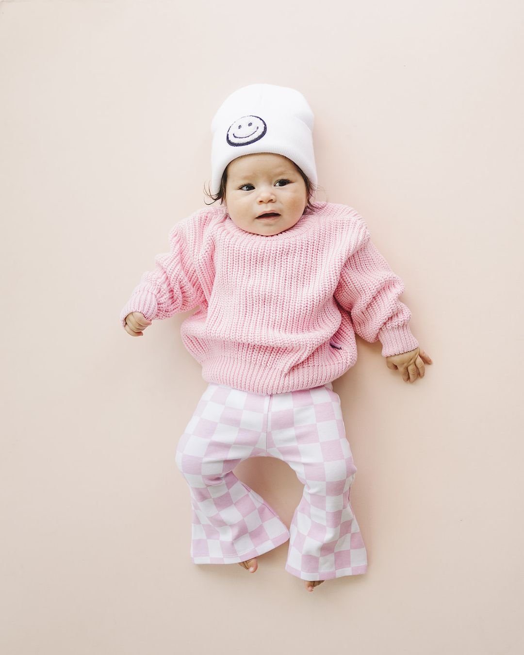 Chunky Knit Sweater | Pink - HoneyBug 