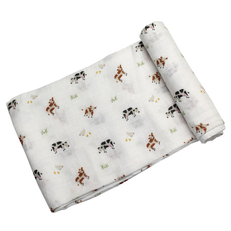 Cow Swaddle - HoneyBug 