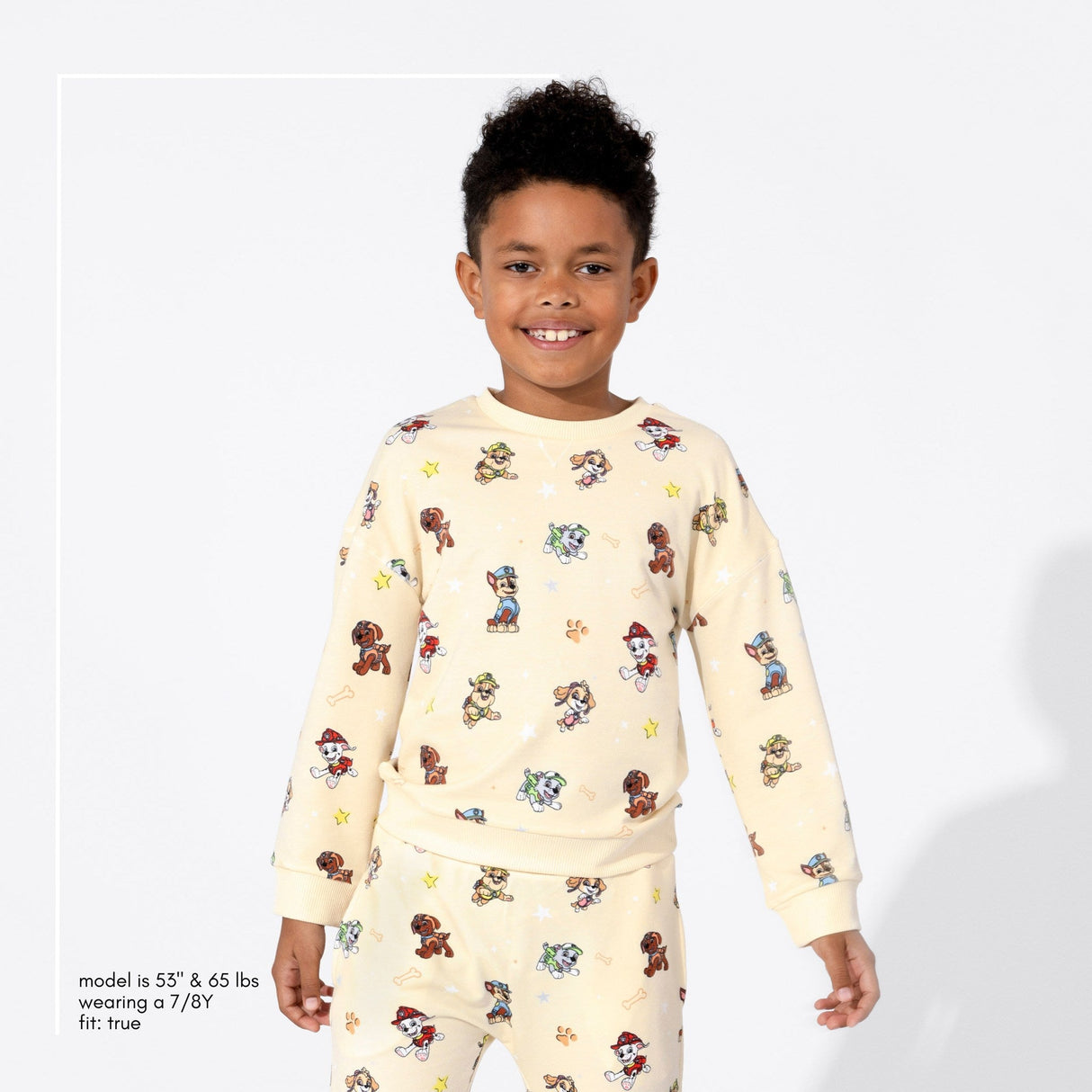 PAW Patrol: Classic Bamboo Terry Daywear Kids Crewneck Sweatshirt - HoneyBug 