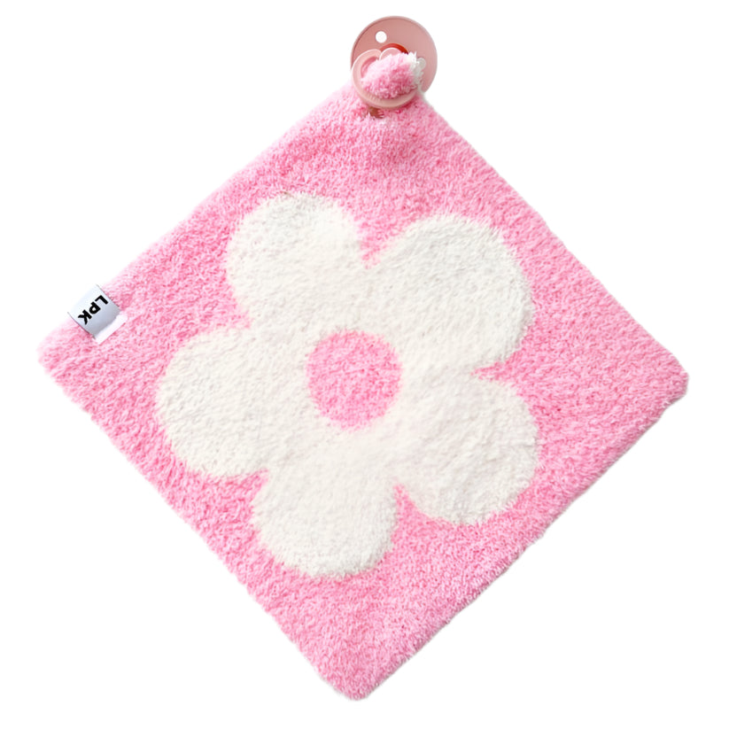 Daisy Plush Lovey | Pink - HoneyBug 