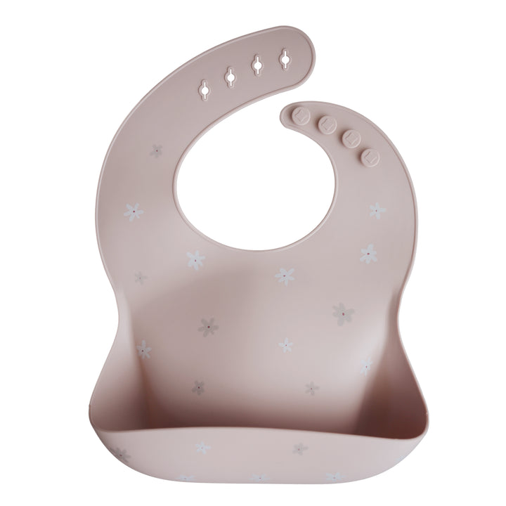 Silicone Baby Bib - Daisy - HoneyBug 