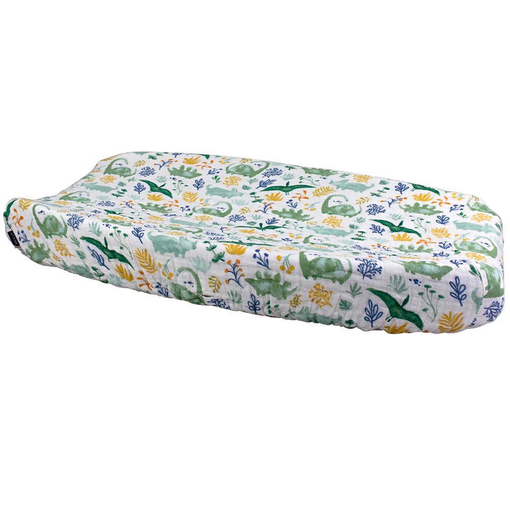 Dino Roar Changing Pad Cover - HoneyBug 