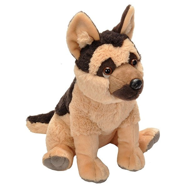 German Shepherd Stuffed Animal 12" - HoneyBug 