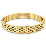 Griselda Watch Band Bangle Bracelet - HoneyBug 