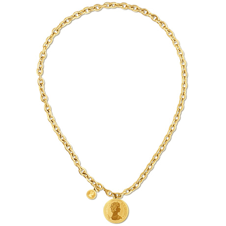 Odette Coin Chain Necklace - HoneyBug 