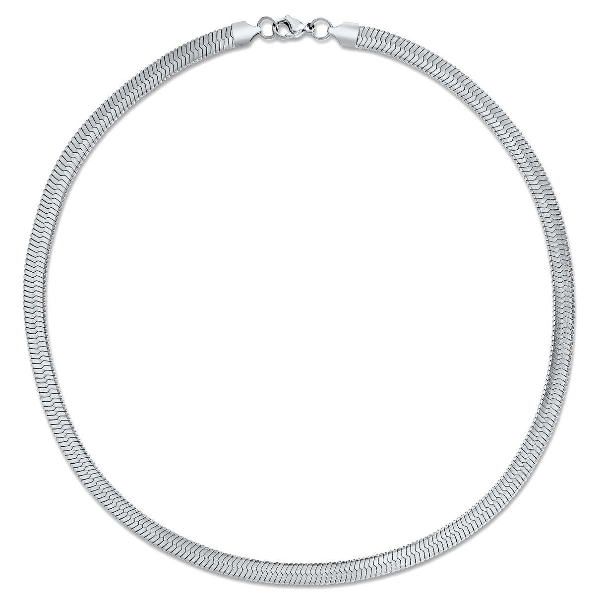 Paola Herringbone Chain Necklace - HoneyBug 