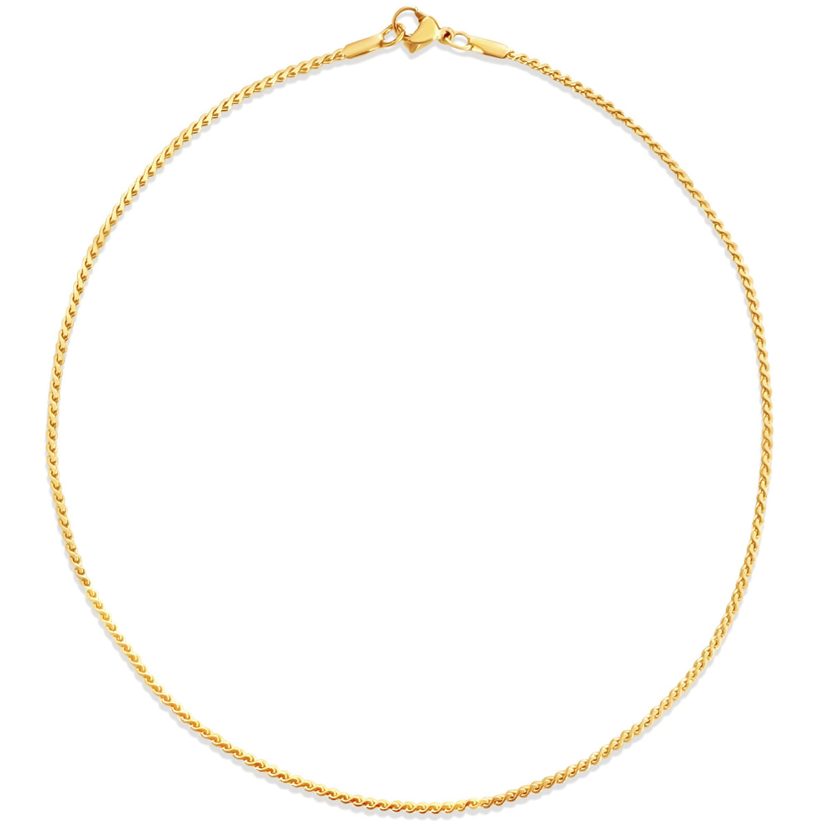 Raffaella S Chain Choker Necklace - HoneyBug 