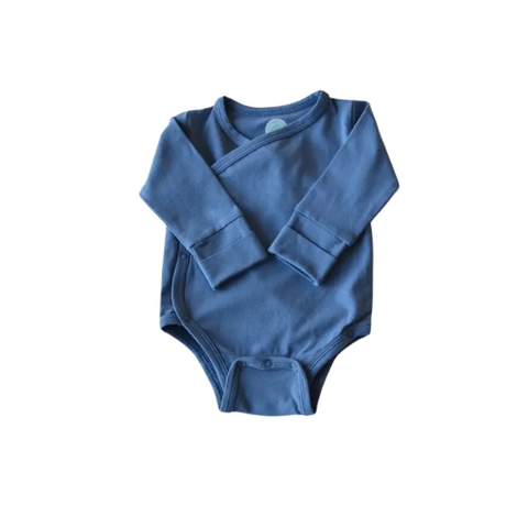 Grow with Me' Kimono Onesie - Midnight - HoneyBug 