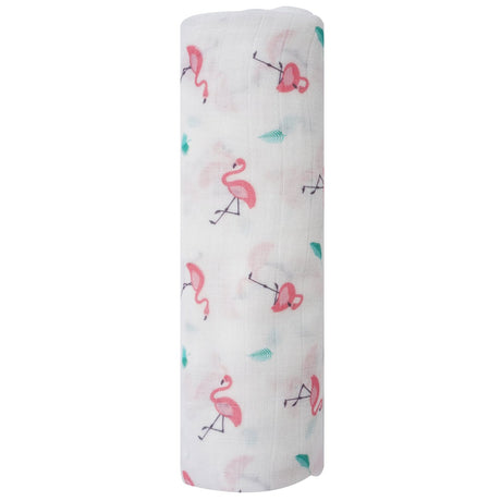 Flamingo Swaddle - HoneyBug 