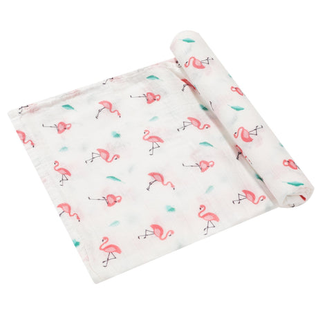 Flamingo Swaddle - HoneyBug 