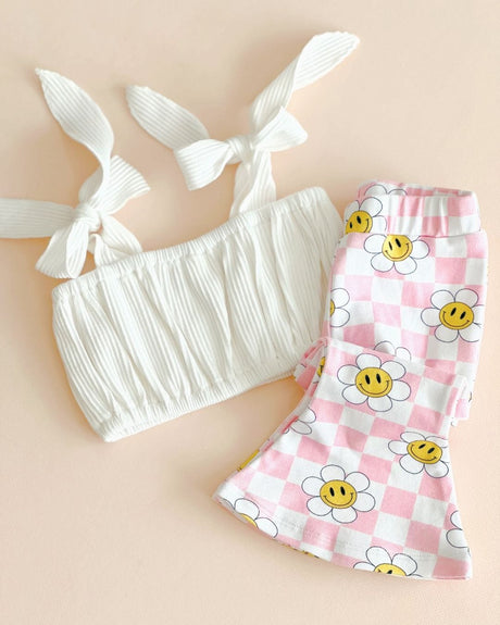 Flare Set | Smiley Daisy - HoneyBug 