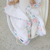 Floret Baby Hooded Towel - HoneyBug 