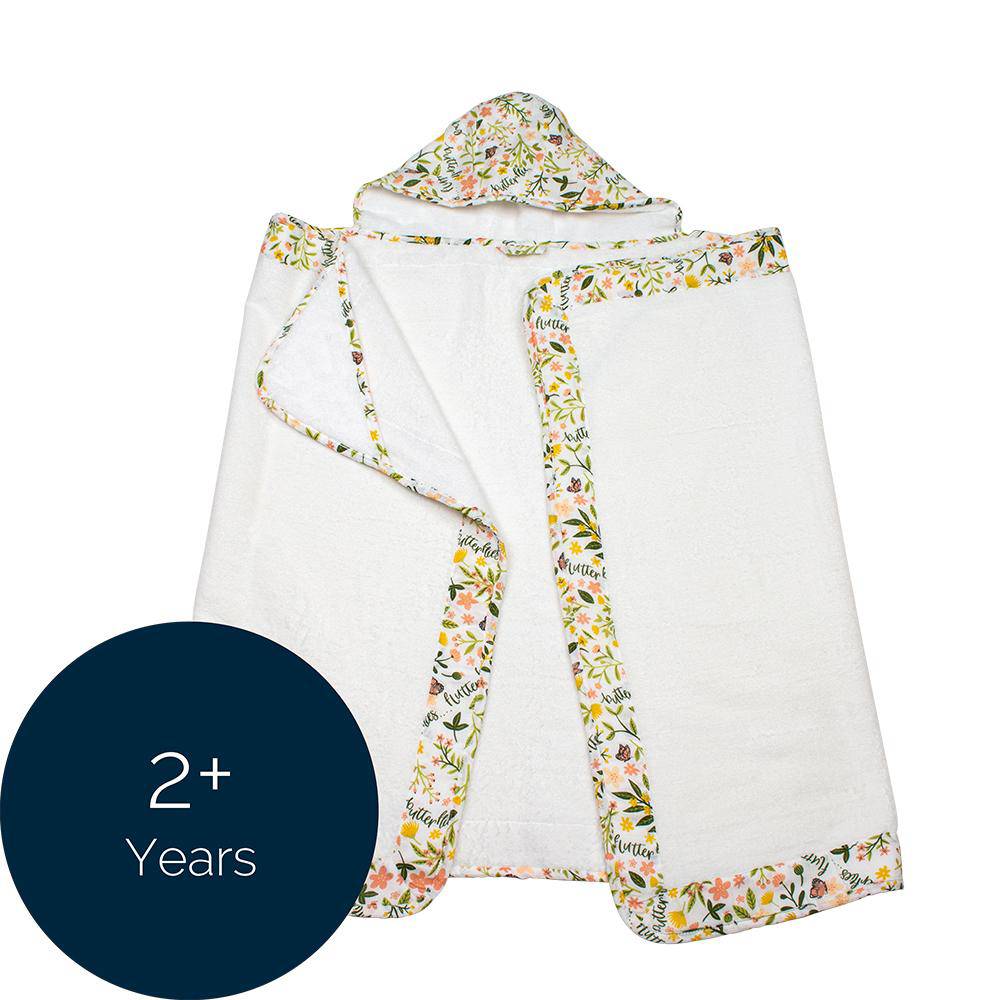 Flutterby Toddler Hooded Towel - HoneyBug 