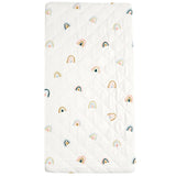Organic Changing Pad Cover - Rainbow - HoneyBug 