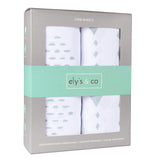 Crib Sheet Set - Sage Diamond