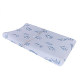 Changing Pad Cover | Cradle Sheet Set - Blue Nautical