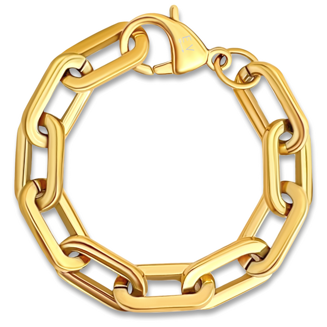 Gage Oversized Link Bracelet - HoneyBug 