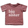 Big Sister Modern Baby and Kids Tee - HoneyBug 