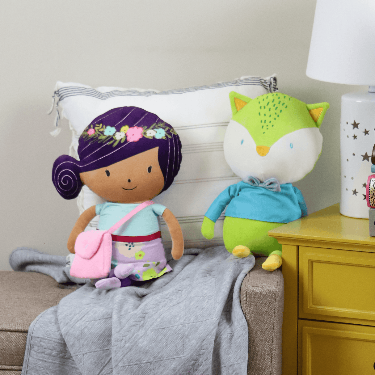 Parker the Woodland Princess Plush Doll: Inspired by the Book "The Forest of Whimsical Wonder" - HoneyBug 