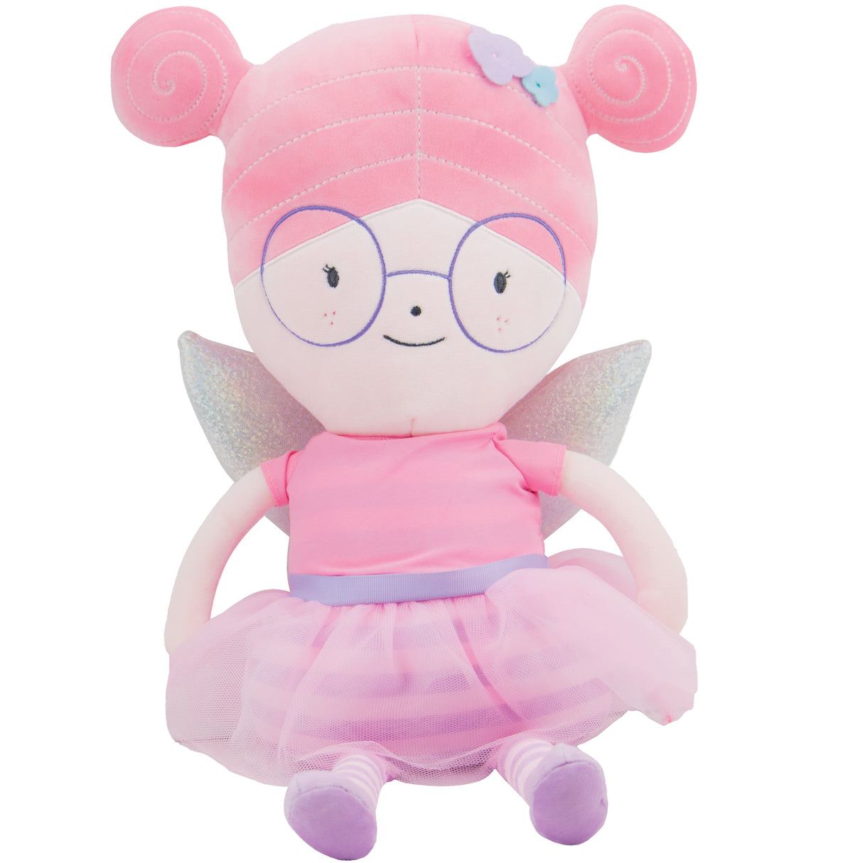 Meg Fairy Plush Doll with Dress/Wings - HoneyBug 