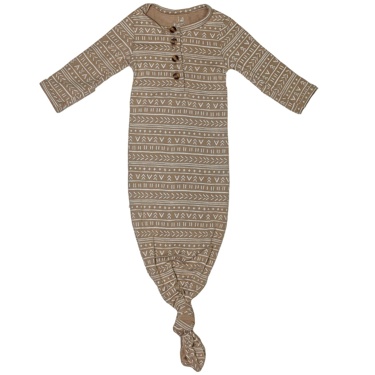 Knotted Baby Gown - Tribal