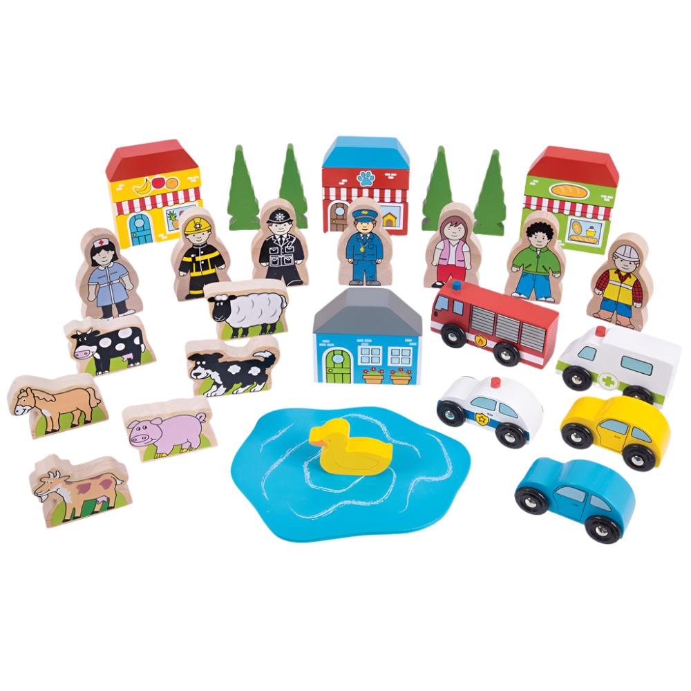 Trackside Accessory Set - HoneyBug 