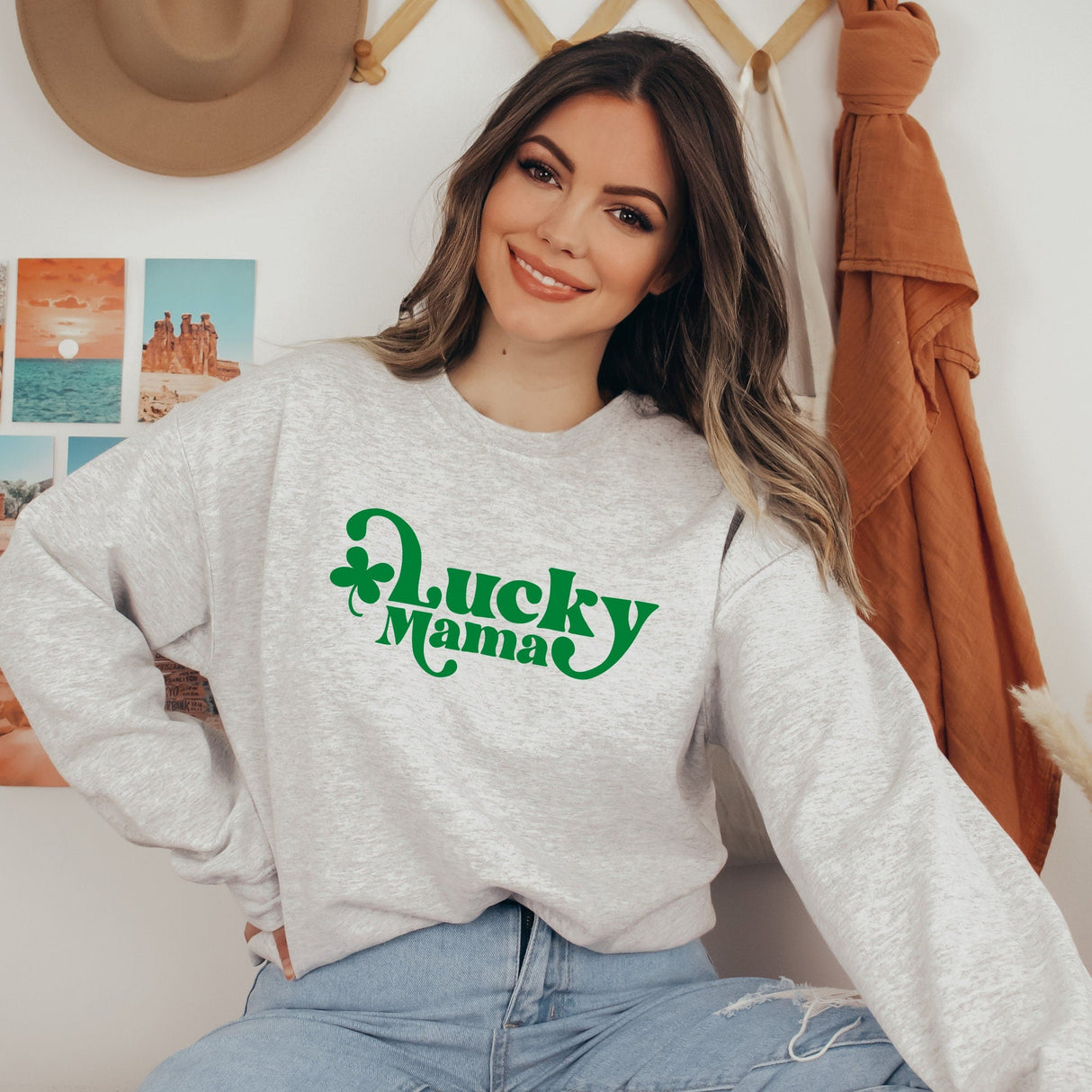 One Lucky Mama Sweatshirt