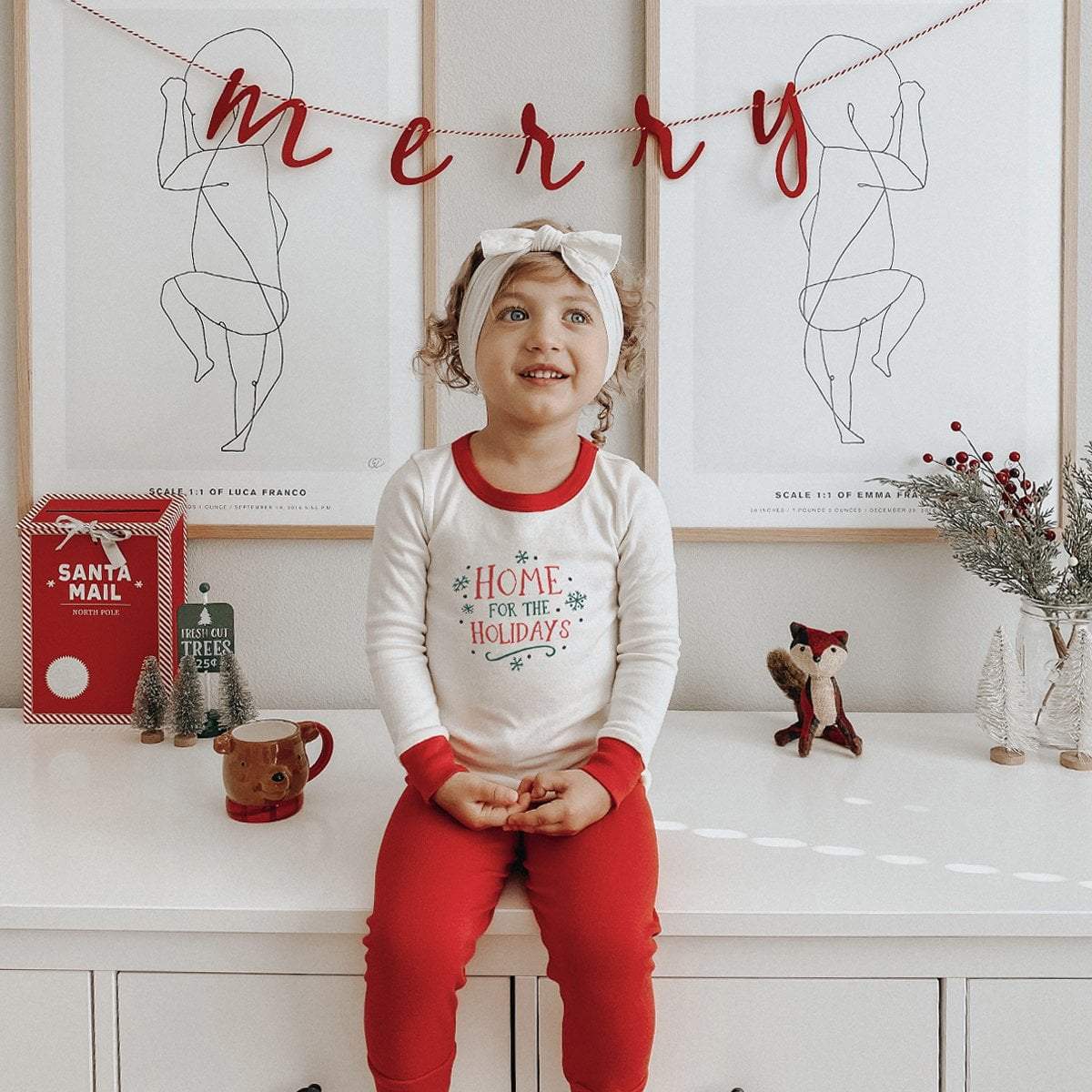 pajamas | home for the holidays - HoneyBug 