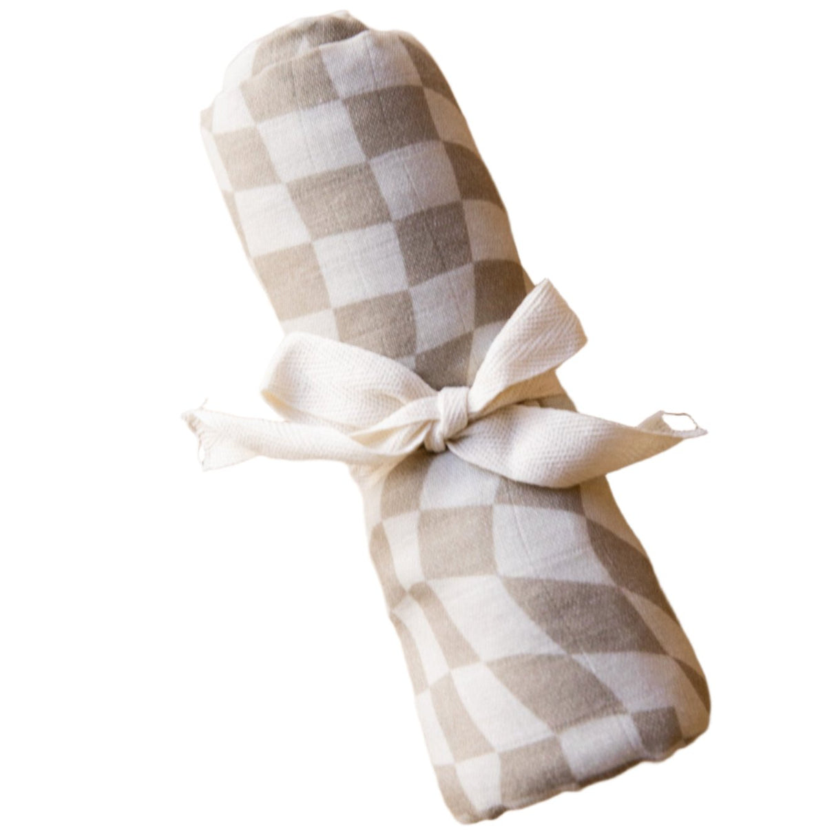 Muslin Swaddle | Wavy Checker