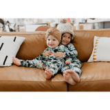 Bamboo Zip Pajamas | Charli Print - HoneyBug 