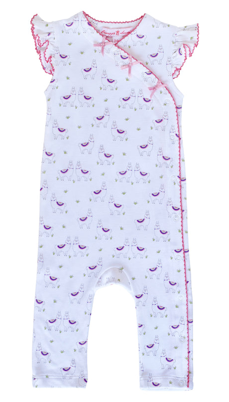 Alex the Alpaca Romper - HoneyBug 