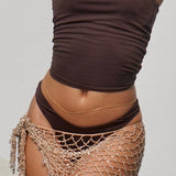 Jaylene Dainty Waist Chain - HoneyBug 