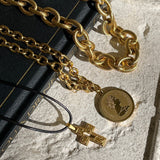 Odette Coin Chain Necklace - HoneyBug 