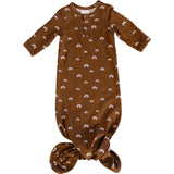 Rust Rainbow Knot Gown - HoneyBug 