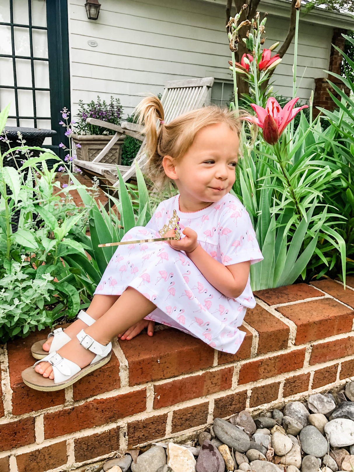 Pink Flamingo Swing Dress