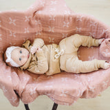 Just Peachy Muslin Quilt - HoneyBug 