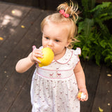 Alex the Alpaca Smocked Dress - HoneyBug 